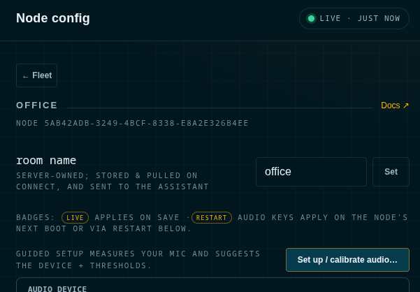 Audio Calibration
