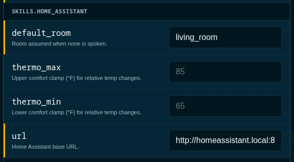 HA URL Config